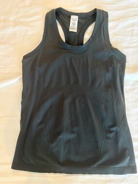 Athleta Dark Green Momentum Seamless Tank